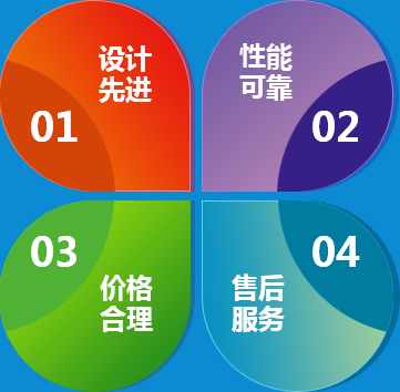 设计完善 性能可靠 价格合理 售后服务